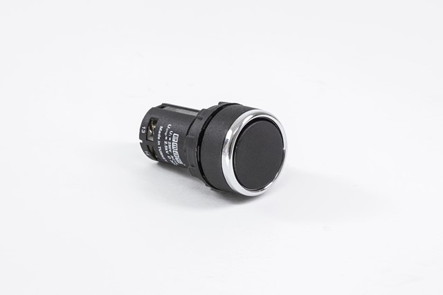 MB Series Plastic 1NO Spring Flush Black 22 mm Control Unit